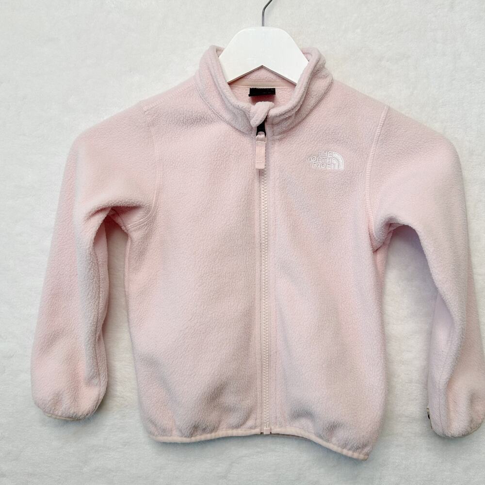 The North Face Kids Light Pink Fleece Jacket